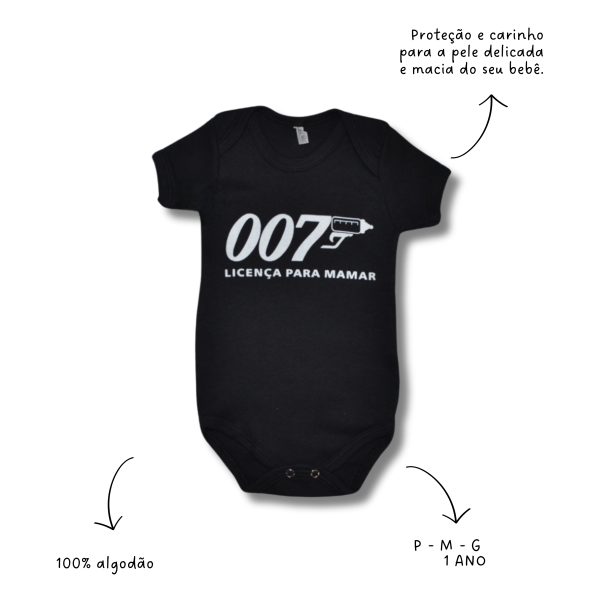 BODY 007 LICENÇA PARA MAMAR