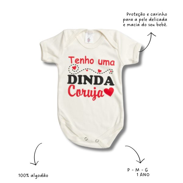 BODY DINDA CORUJA BEGE