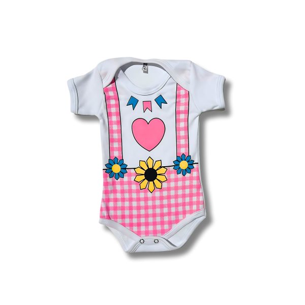 BODY JUNINA MENINA ROSA - Image 2