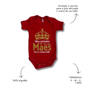 BODY PRIMEIRO DIA DAS MÃES VERMELHO