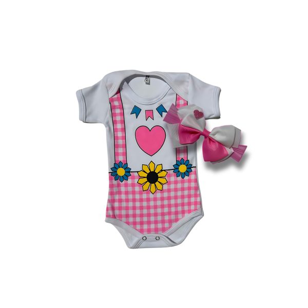 KIT BODY CORAÇÃO ROSA+LAÇO - Image 2