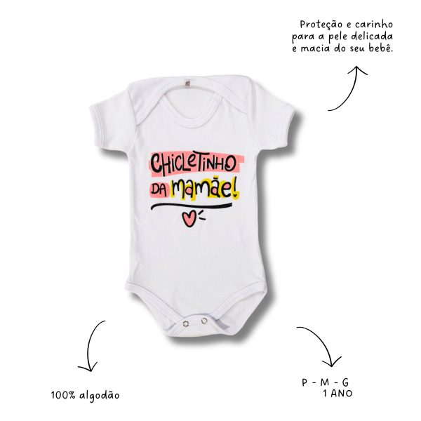 BODY CHICLETINHO DA MAMÃE ROSA