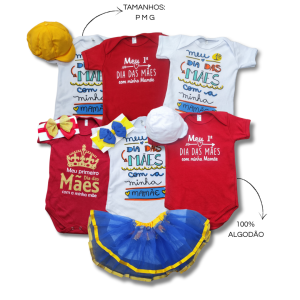 KIT BODY DIA DAS MÃES VARIAÇÕES MODELOS