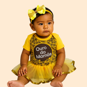 BODY OURO DA MAMÃE