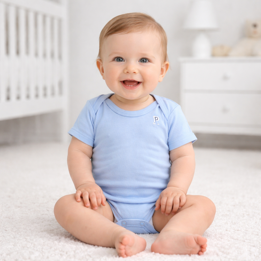 Body Bebê Manga Curta Unissex - Imagem 2