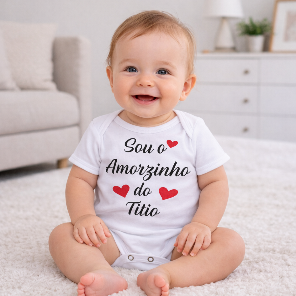 Body Amorzinho do Titio Unissex - Imagem 2