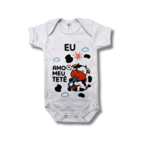 Body Eu Amo Meu Tetê Unissex