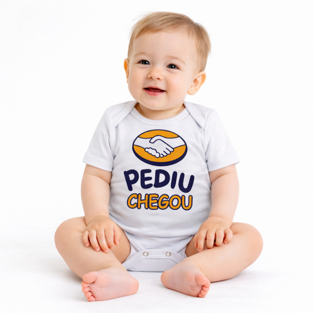 Body Pediu Chegou Unissex - Imagem 2