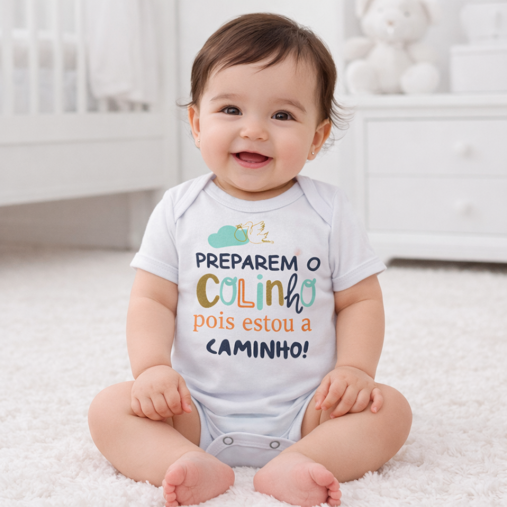 Body Preparem o Colinho Unissex - Imagem 2