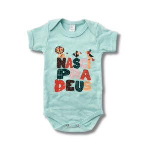 Body Nasci Pra Deus Verde Unissex