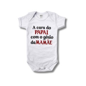 Body Cara do Papai Gênio da Mamãe Unissex