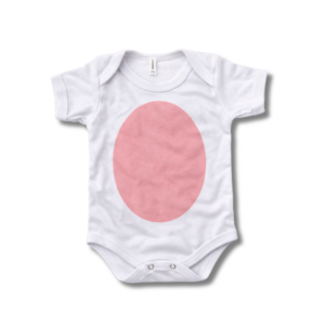 Body Páscoa Barriga Rosa