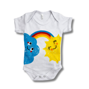 Body Nuvem e Sol Unissex