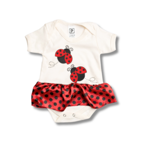 Body Saia Joaninha Branco