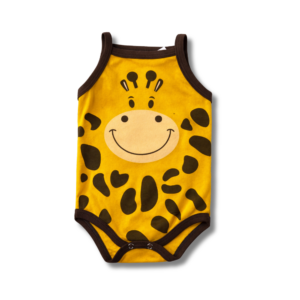 Body Alça Girafa Rosto Unissex