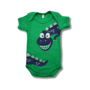 Body Dinossauro Verde