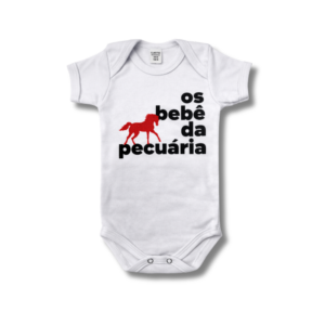 Body Bebê da Pecuária Unissex