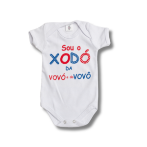 Body Sou o Xodo do Vovo Branco Unissex