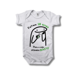 Body Faltam 18 anos Primeiro Boleto Unissex