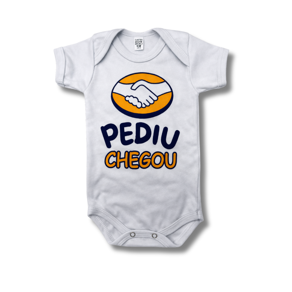 Body Pediu Chegou Unissex