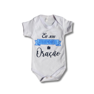 Body Eu Sou Resposta de Oração Azul