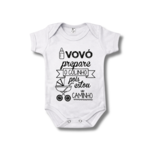 Body Vovó Prepare o Colinho Unissex