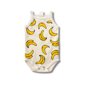 Body Alça Frutinha Banana