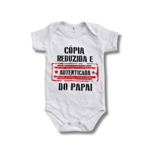 Body Cópia Autêntica do Papai Unissex