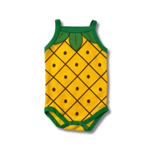 Body Alça Frutinha Abacaxi Semente