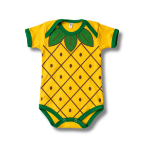 Body Frutinha Abacaxi Semente Unissex