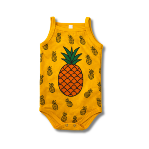 Body Alça Frutinha Abacaxi