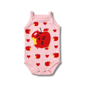 Body Alça Frutinha Maçã