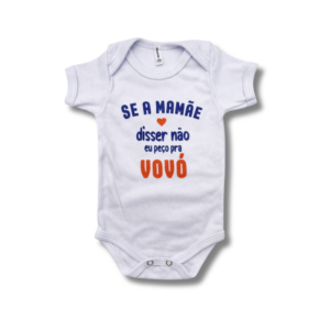 Body Eu Peço pra Vovó Unissex