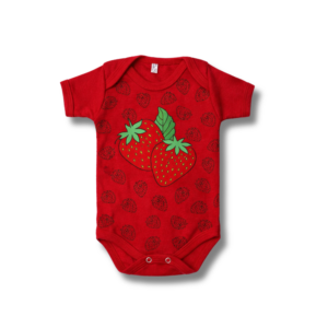Body Frutinha Morango Unissex