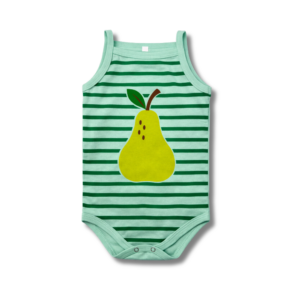 Body Alça Frutinha Pêra