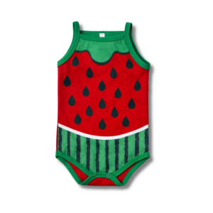Body Alça Frutinha Melancia