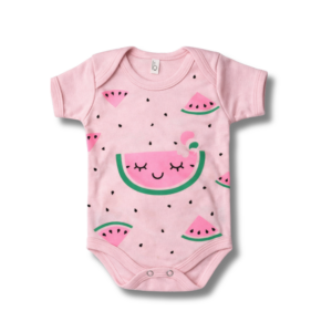 Body Frutinha Melancia Rosa