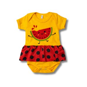 Body Saia Frutinha Melancia