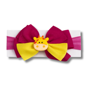 Laço Girafa Rosa