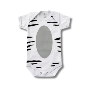 Body Zebra Barriga Unissex