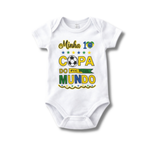 Body Minha Primeira Copa Unissex