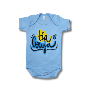 Body Tia Coruja Azul