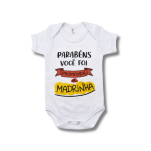 Body Promovida a Madrinha Unissex