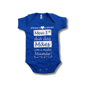 Body Azul Royal Dia das Mães