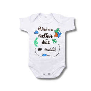 Body Melhor Mãe do Mundo Unissex