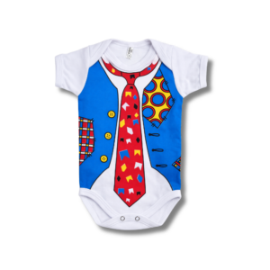 Body Terno Azul Festa Junina