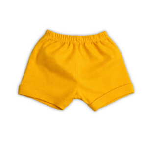 SHORT LISO AMARELO
