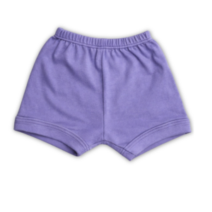 SHORT ROXO LISO