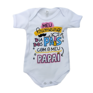 BODY DIA DOS PAIS - MARTELO ROSA