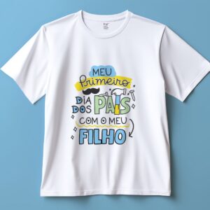 CAMISA DIA DOS PAIS MARTELO AZUL